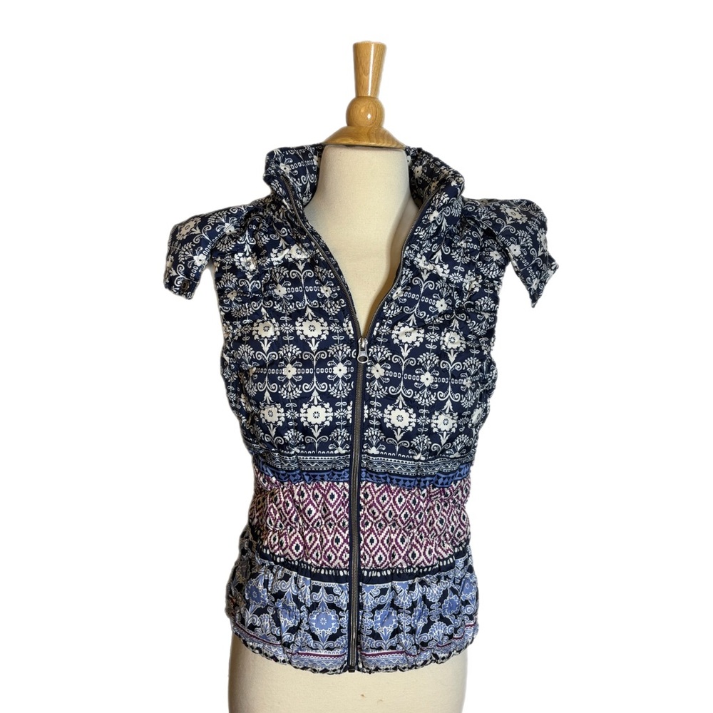 Anthropologie Pure + Good Duck Down Puffer Vest with Detachable‎ Hood